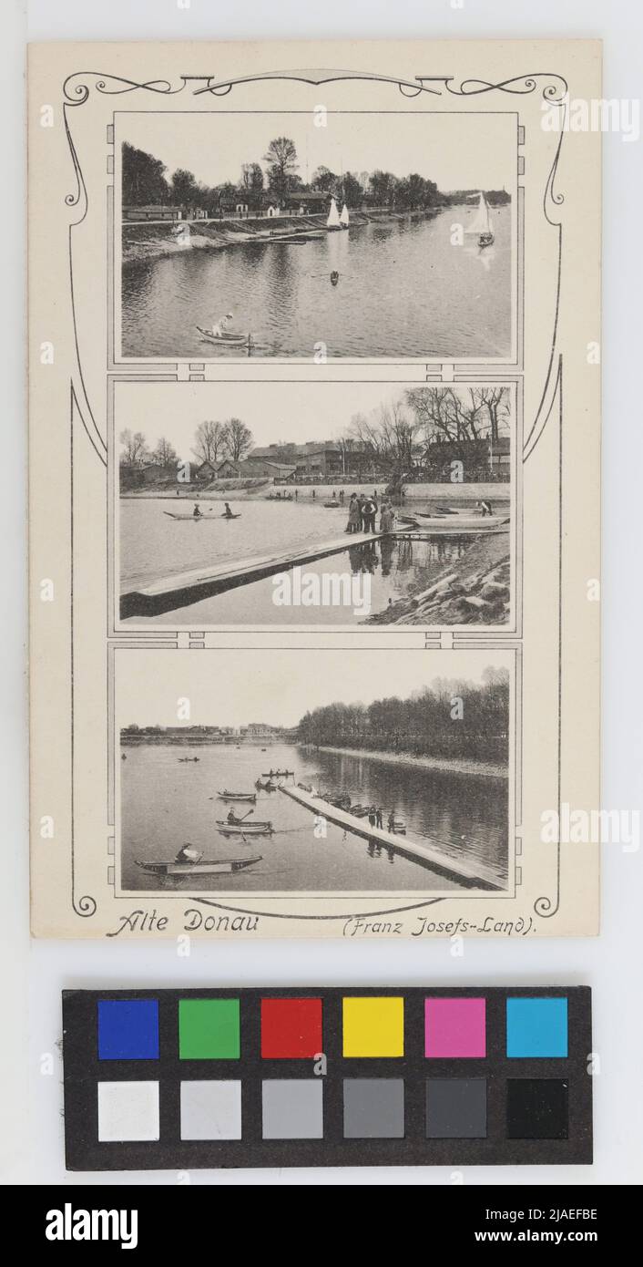 22., FranzJosefsLand (Alte Donau)Multipicture card postponement