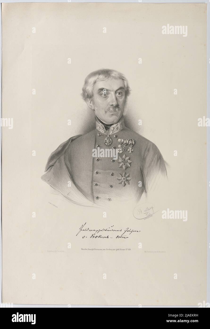 Anton freiherr von prokesch osten hires stock photography and images