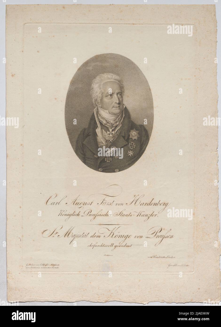 Karl august fürst von hardenberg hi-res stock photography and images ...