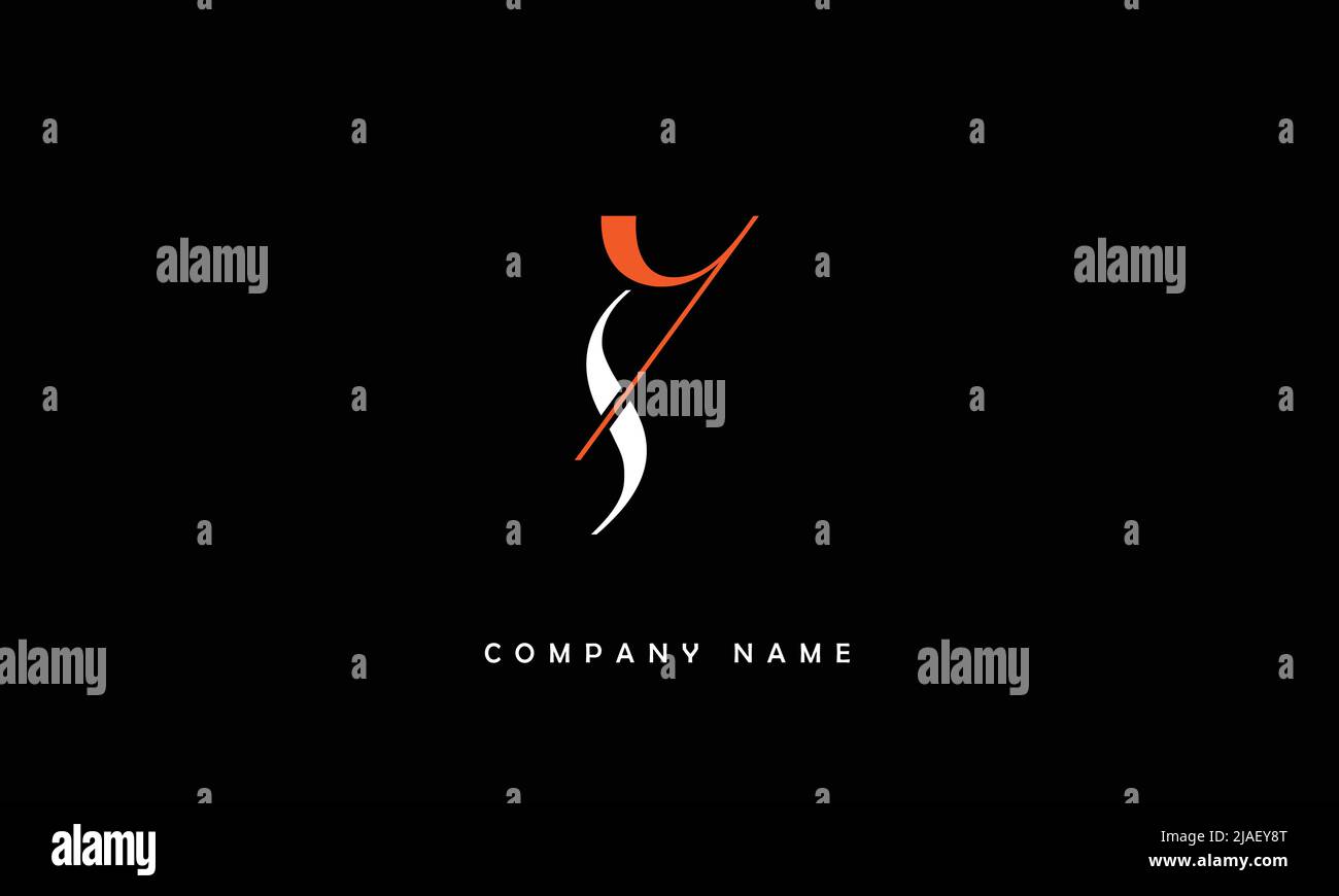 YS, SY Alphabets Letters Logo Monogram Stock Vector