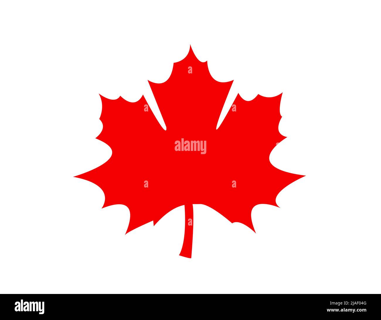 maple leaf illustration vector Stock Vector Image & Art - Alamy