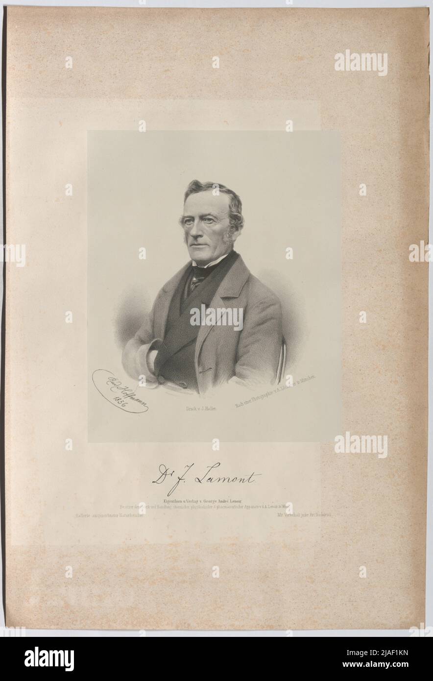 Johann von lamont hires stock photography and images Alamy