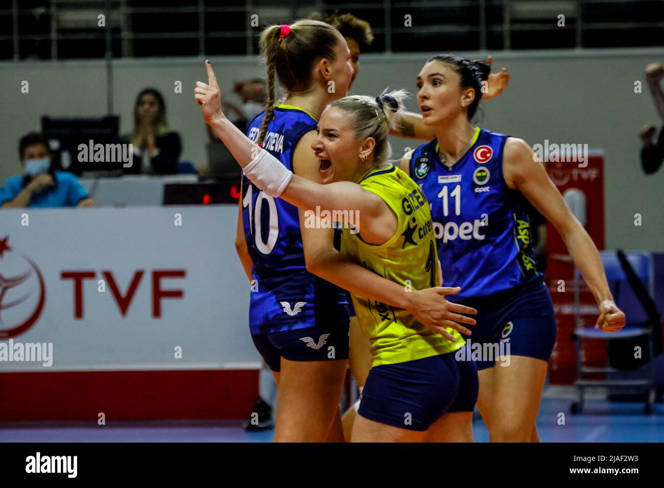 CEV Champions League Volley 2022 Stock Photo