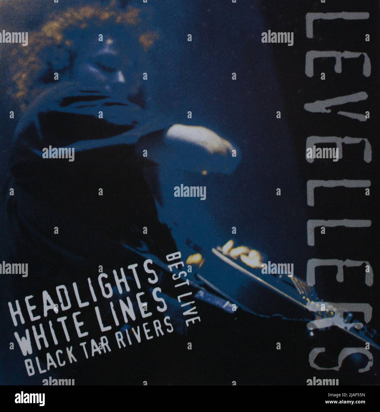 The cd album cover to, The Levellers : Headlights, White Lines, Black Tar Rivers: Best Live Stock Photo