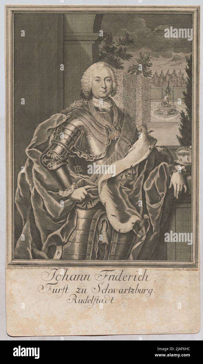 Johann Friderich Fürst zu Schwartzburg rudelstadt