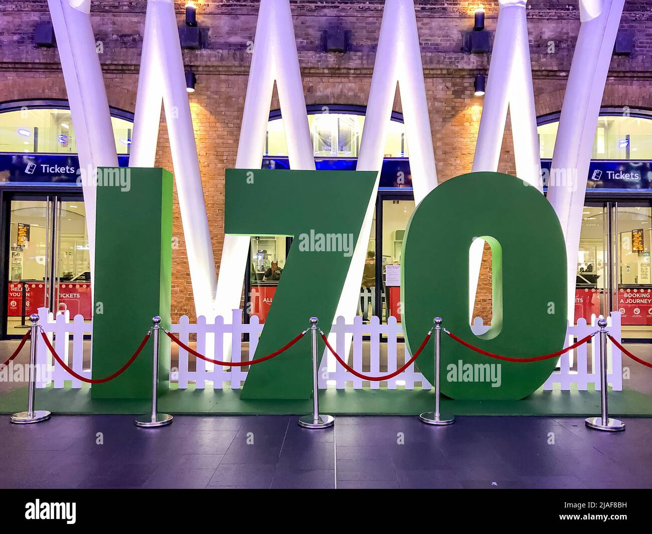 170th anniversary of its first train into London Kings Cross Railway