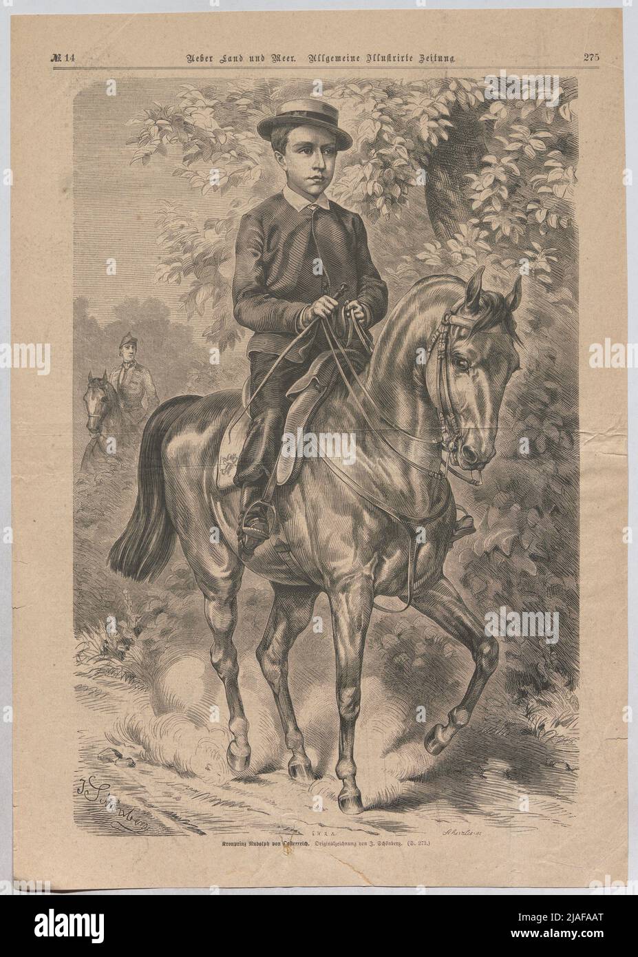 Crown Prince Rudolph von Austria. 