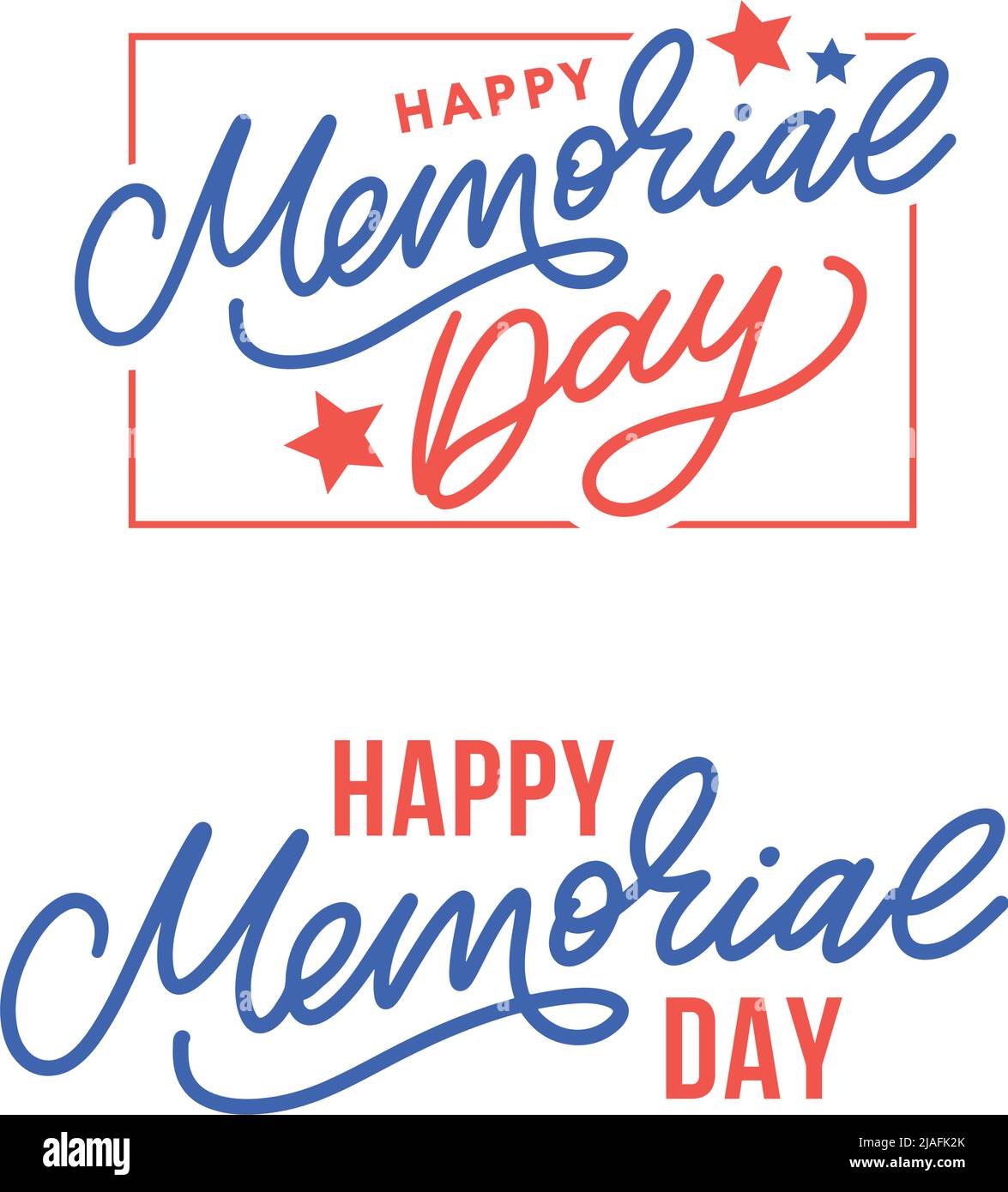Happy Memorial Day - Stars and Stripes Stock Vector Image & Art - Alamy