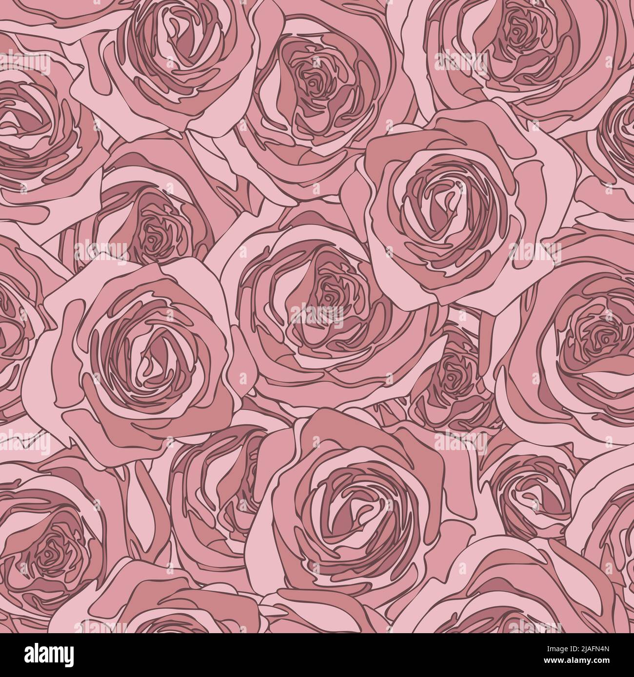 Dusty roses Stock Vector Images Alamy