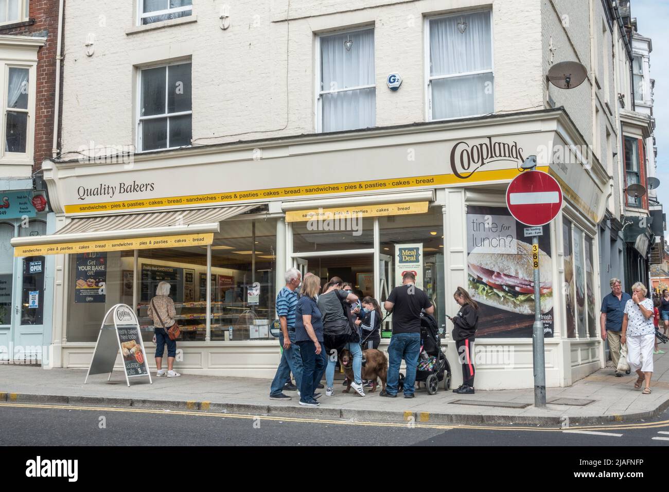 Cooplands bakery in Scarborough, North Yorkshire, UK Stock Photo Alamy