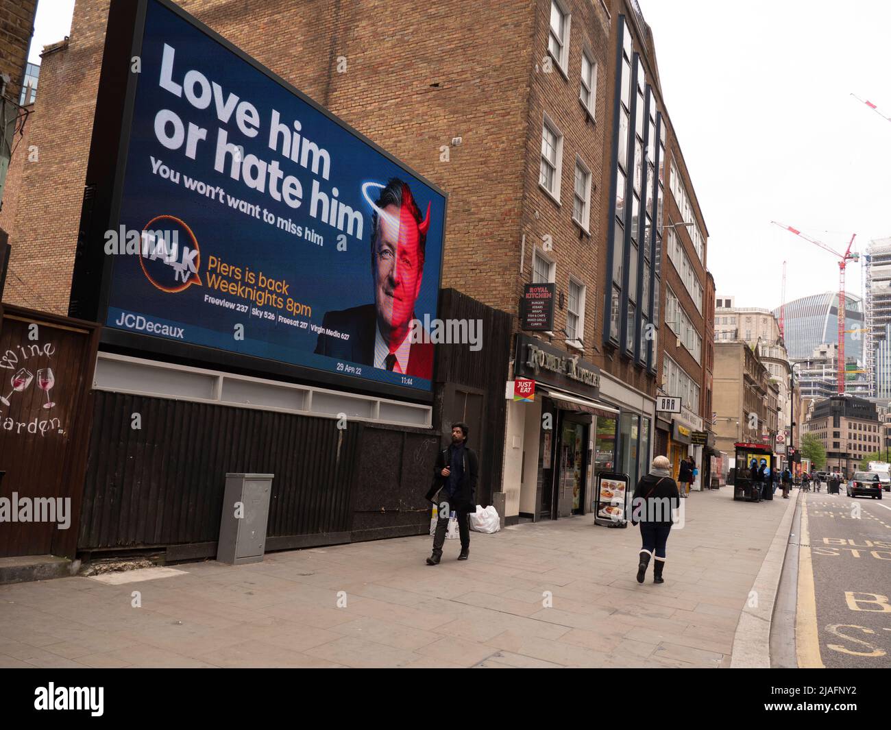 Jcdecaux outdoor advertising company hires stock photography and