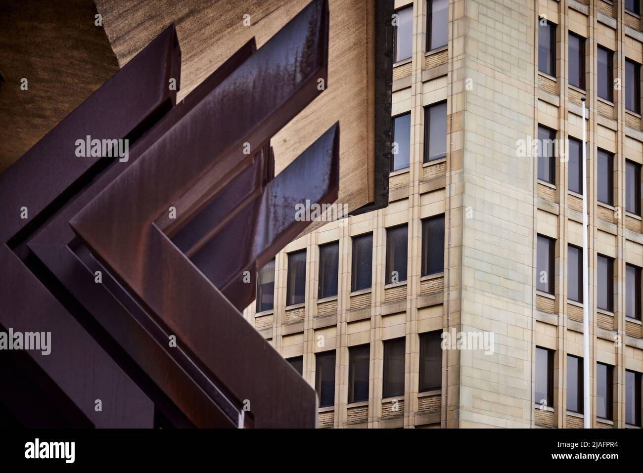 Halifax West Yorkshire, town centre Lloyds Banking Group Halifax Head Office, close up of