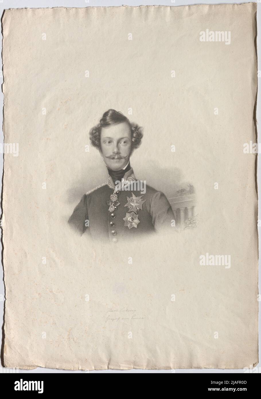 Charles II. Ludwig, Duke of Lucca, Duke of Parma. Unknown Stock Photo