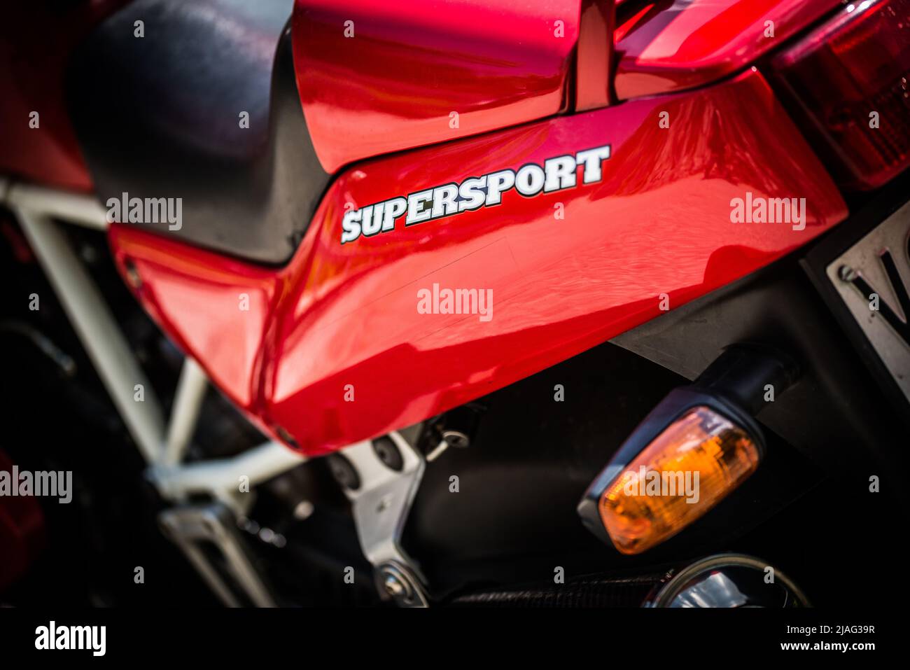 Ducati 900 Supersport Stock Photo