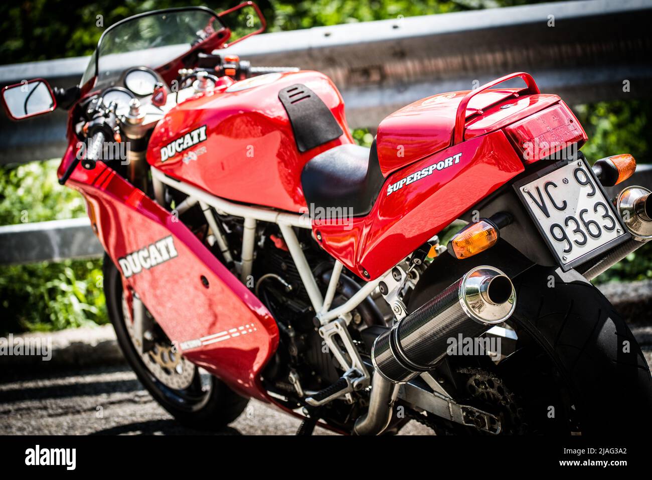 Ducati 900 Supersport Stock Photo