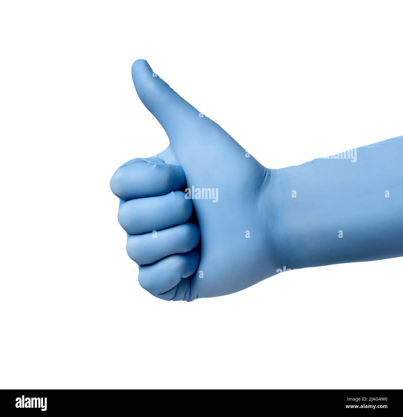 Safety glove thumbs up hi-res stock photography and images - Alamy
