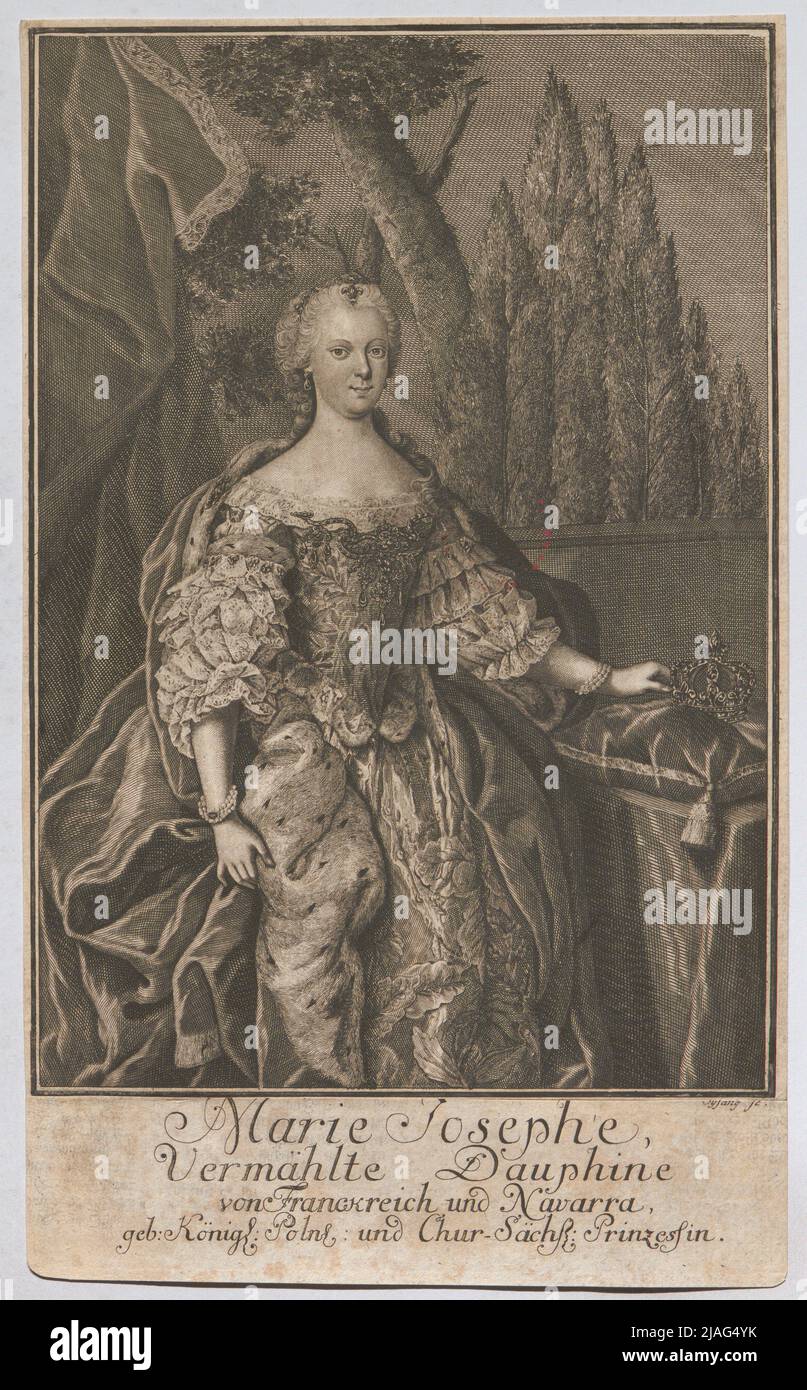 Marie Josephe, married Dauphine von Franckreich and Navarra, born