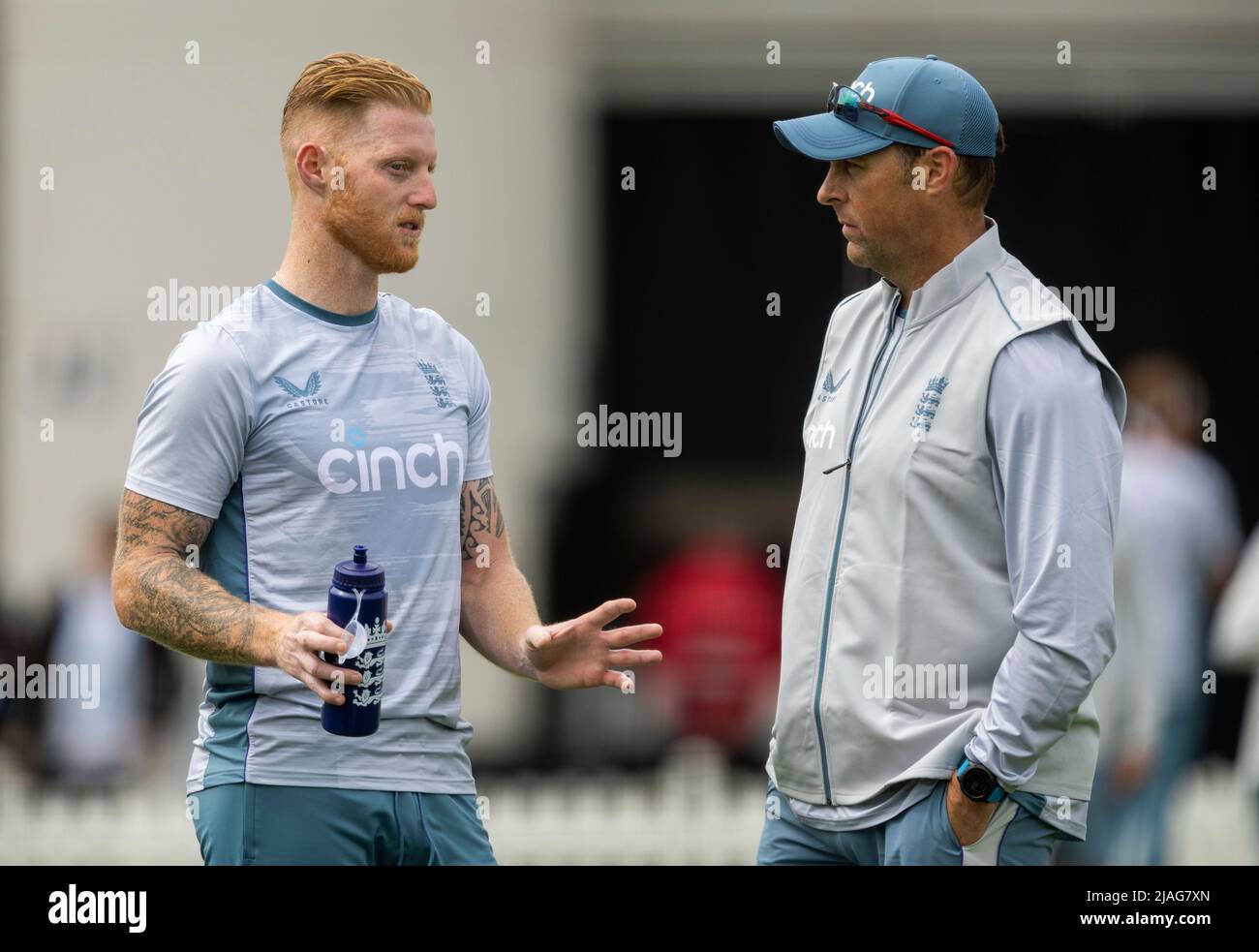 England's new captain Ben Stokes during a nets session at Lord's