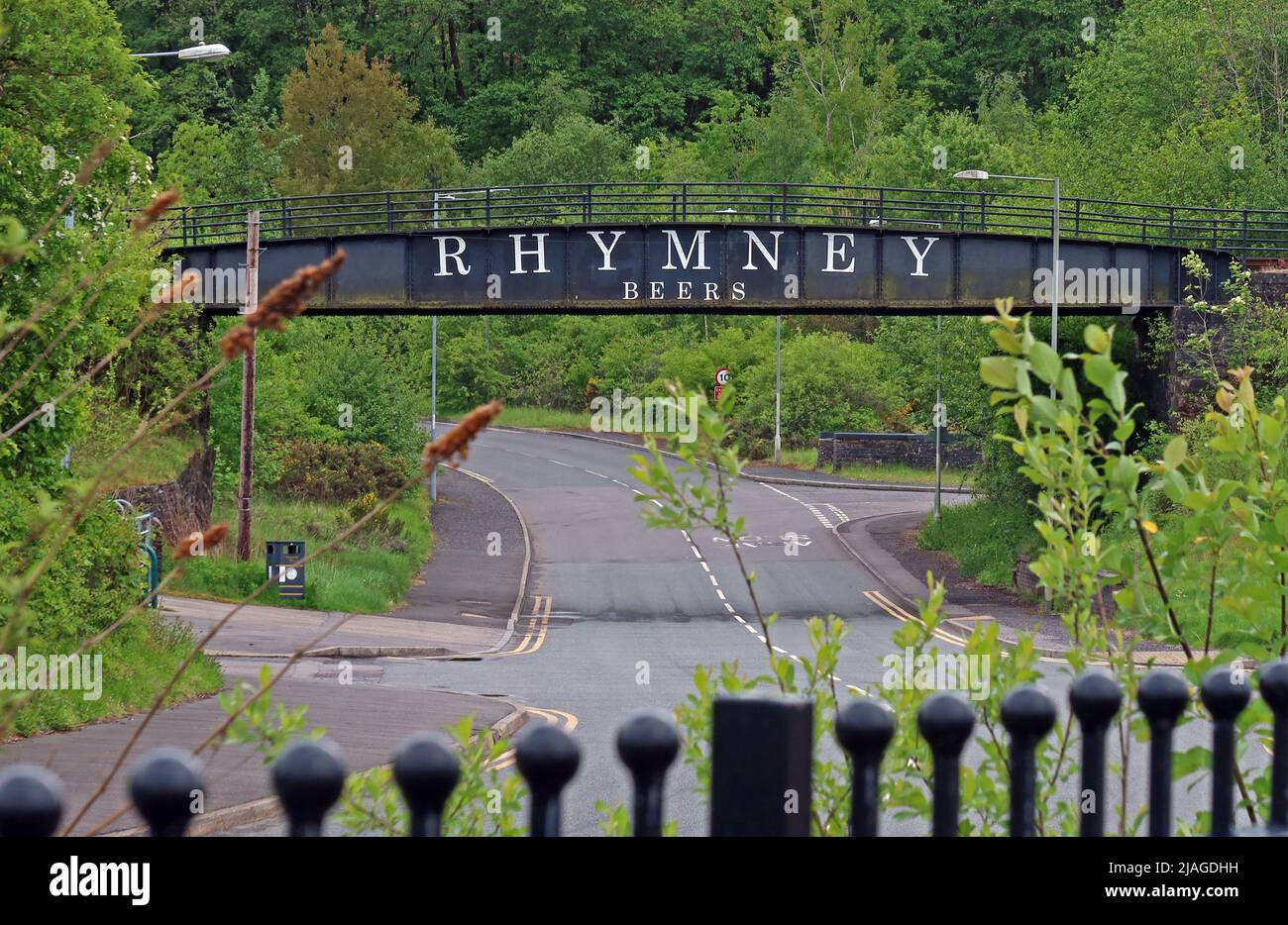 Rhymney Brewery Beers -Thomas Industrial Estate, Gilchrist, Blaenavon, Pontypool , South Wales, UK, NP4 9RL Stock Photo