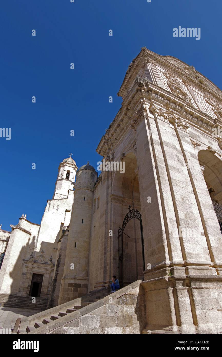 Sassari, Sardinia, Italy. San Nicola Cathedral Stock Photo