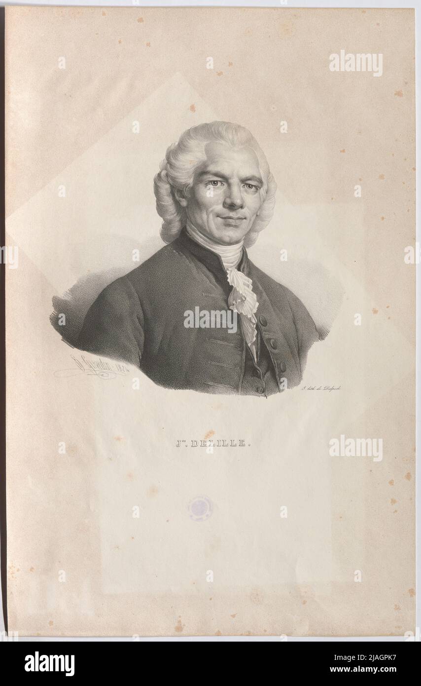 Jacques Delille. Francois Seraphin Delpech (1778—1825), artist, after