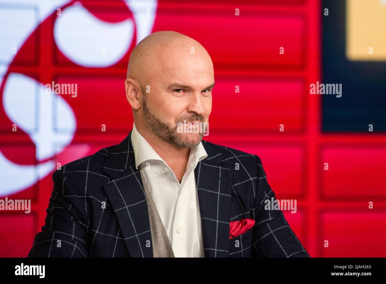 Warsaw, Poland, 30/05/2022, Rafal Brzoska, the president of InPost is ...