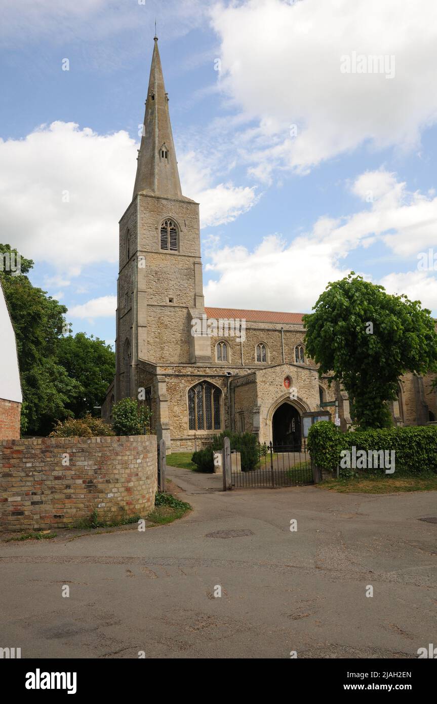St Peter & St Paul, Fenstanton, Cambridgeshire Stock Photo Alamy