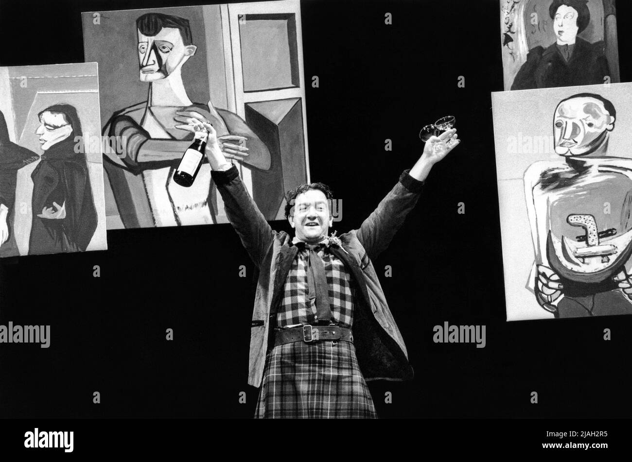 Ken Stott (Robert MacBryde) in COLQUHOUN AND MACBRYDE by John Byrne at the Royal Court Theatre, London SW1  22/09/1992  design: John Byrne  lighting: Gerry Jenkinson  director: Lindsay Posner Stock Photo