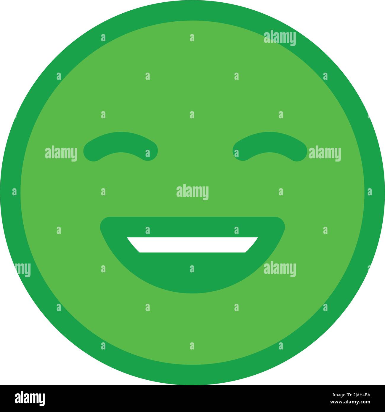 Happy client reaction semi flat color vector object Stock Vector