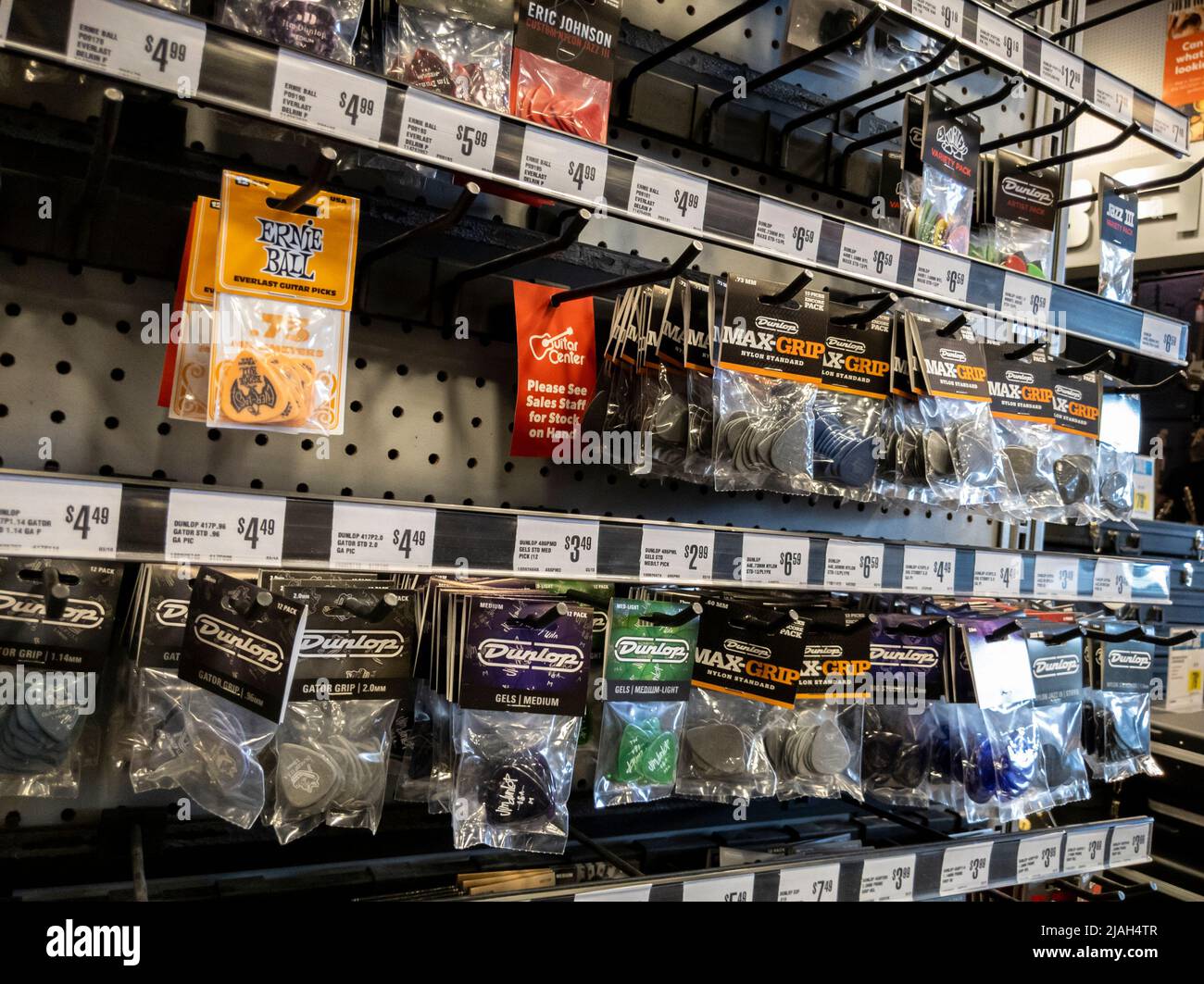 Guitar picks in store deals