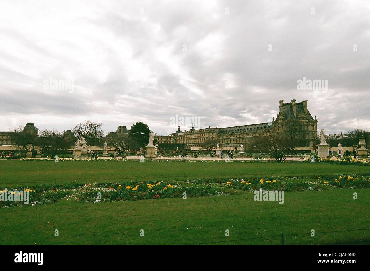 Louvre Museum - Paris, France Stock Photo