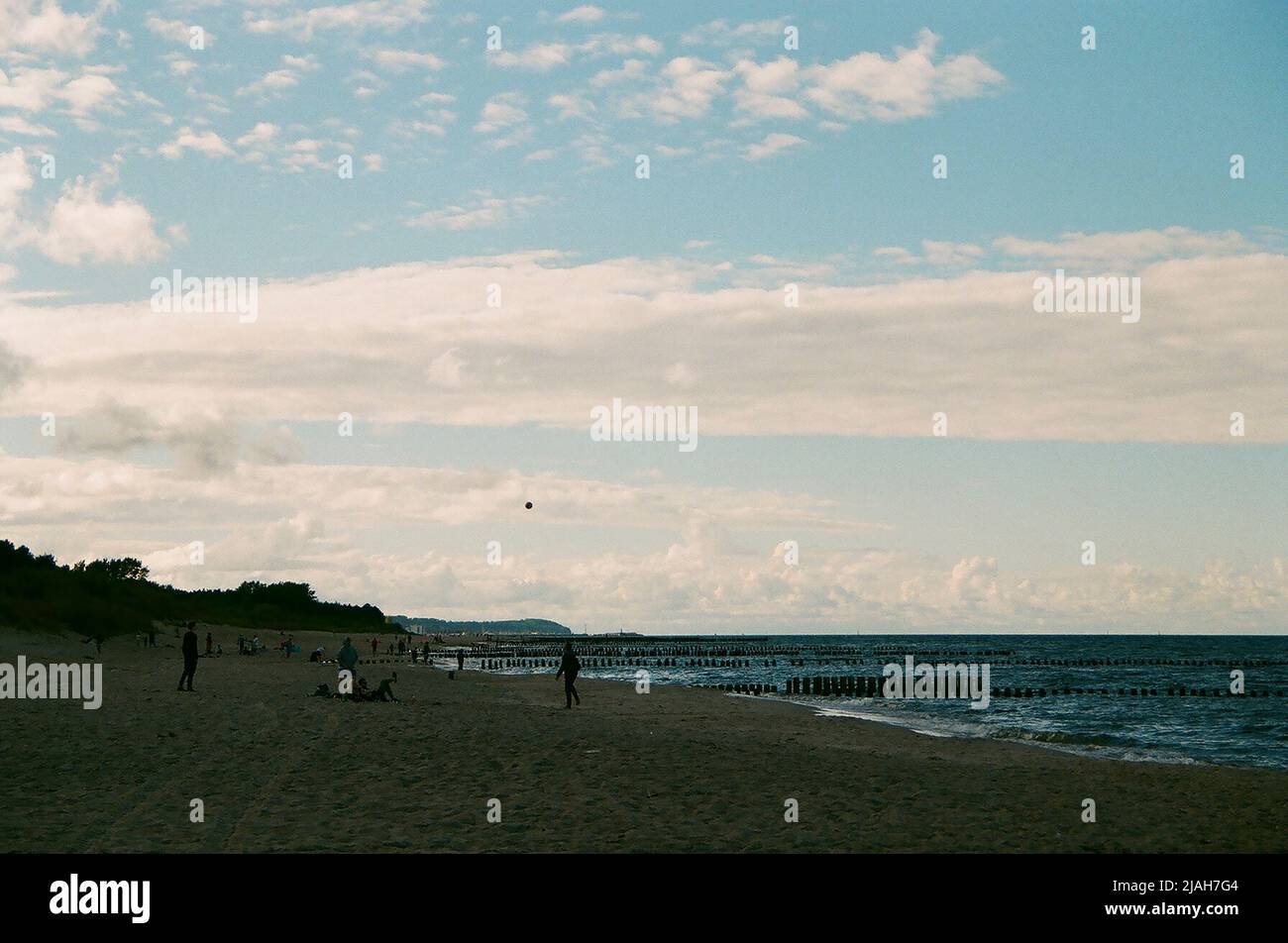 Baltic Sea beach photography Stock Photo