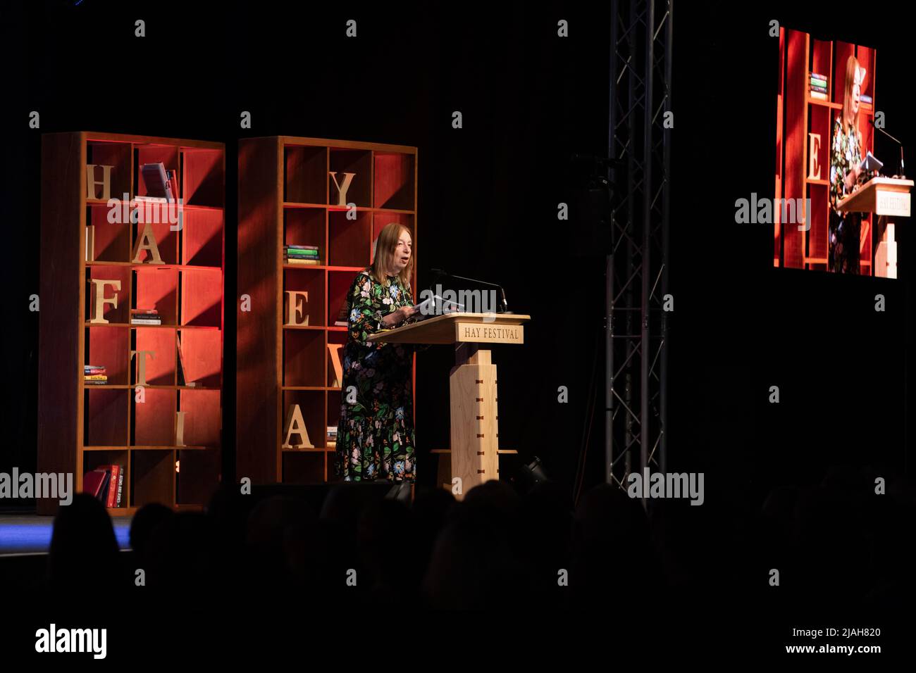 Hay-on-Wye, Wales, UK. 30th May, 2022. Alison Weir at Hay Festival 2022 ...