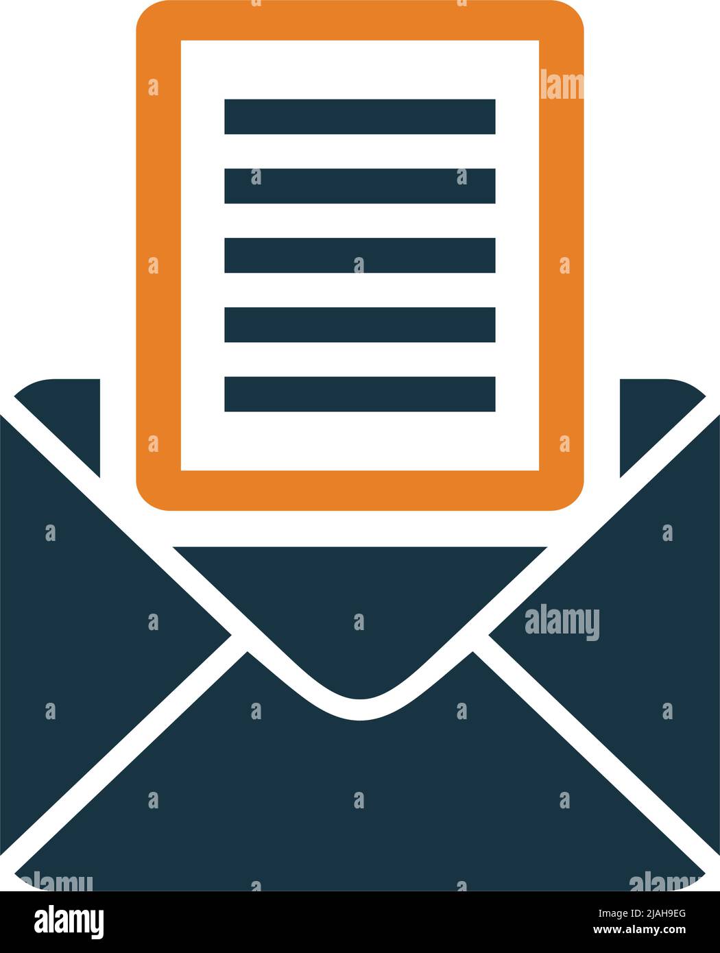 Newsletter Icon Well Organized And Editable Vector Design Using In Commercial Purposes Print Media Web Or Any Type Of Design Projects Stock Vector Image Art Alamy