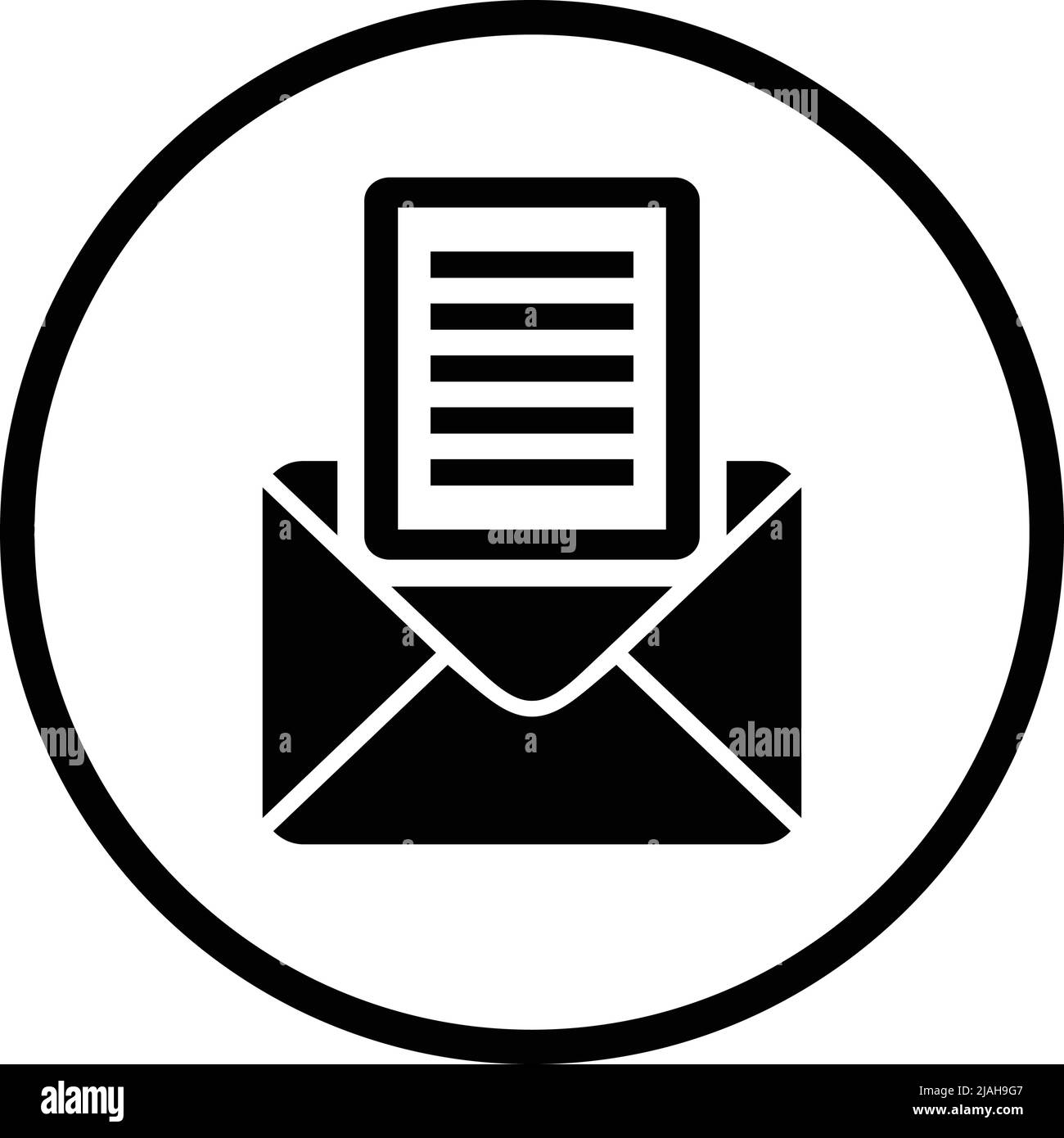Newsletter Icon Well Organized And Editable Vector Design Using In Commercial Purposes Print Media Web Or Any Type Of Design Projects Stock Vector Image Art Alamy