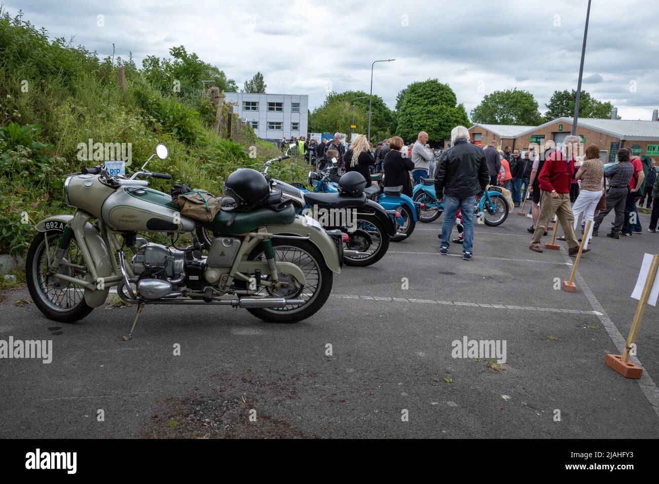 Douglas Dragonfly at the Douglas Cavalcade at Kingswood Museum (May22