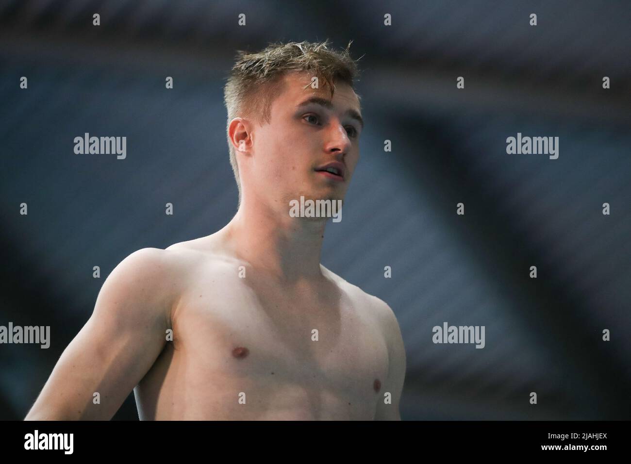 City of Leeds Diving Club Jack Laugher during day two of the British