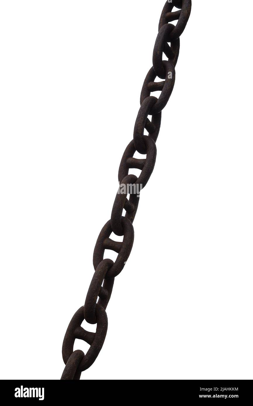 Thick cast iron chain detail Stock Photo by ©thomasmales 31239829