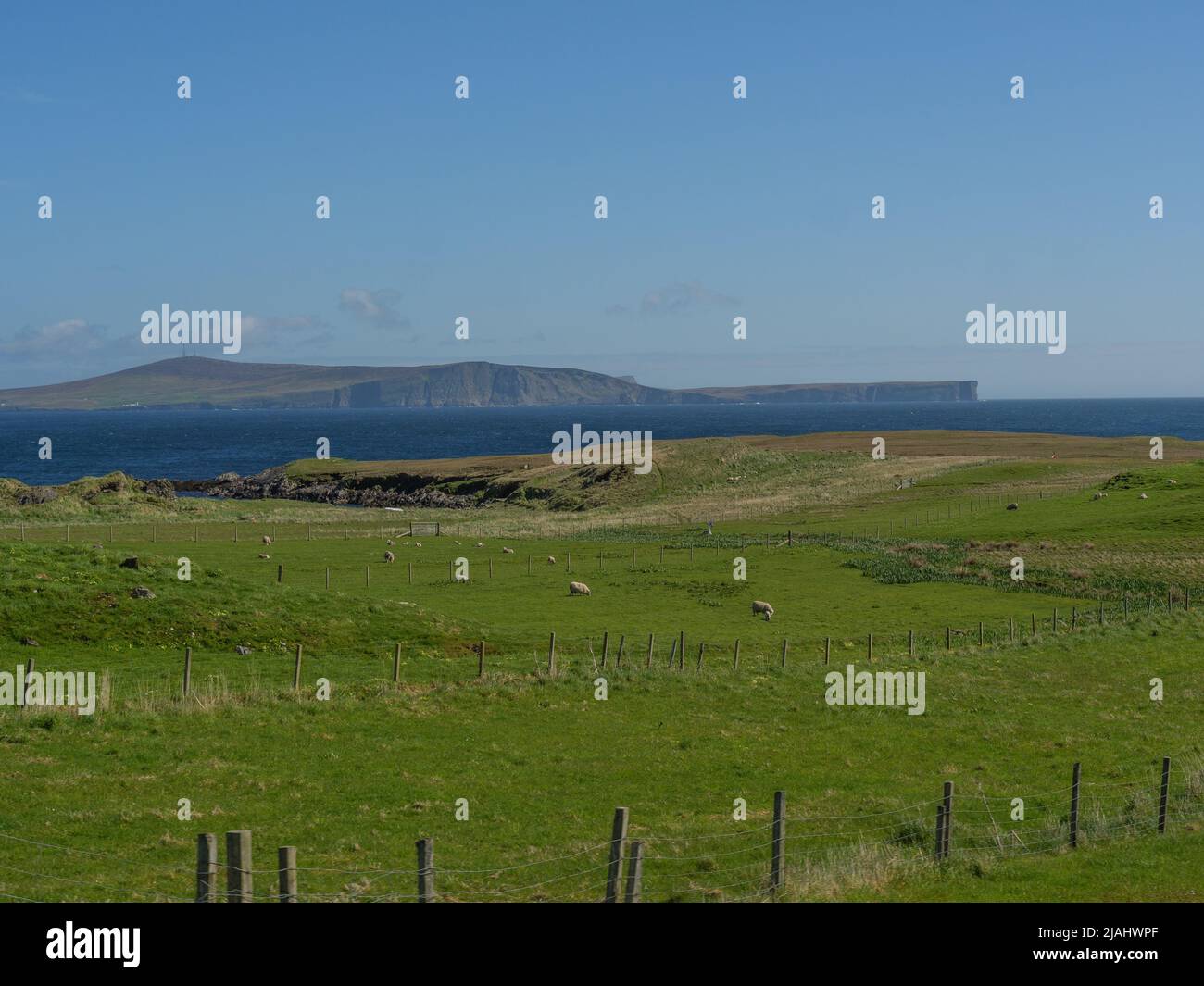 the shetland islands in scotland Stock Photo Alamy