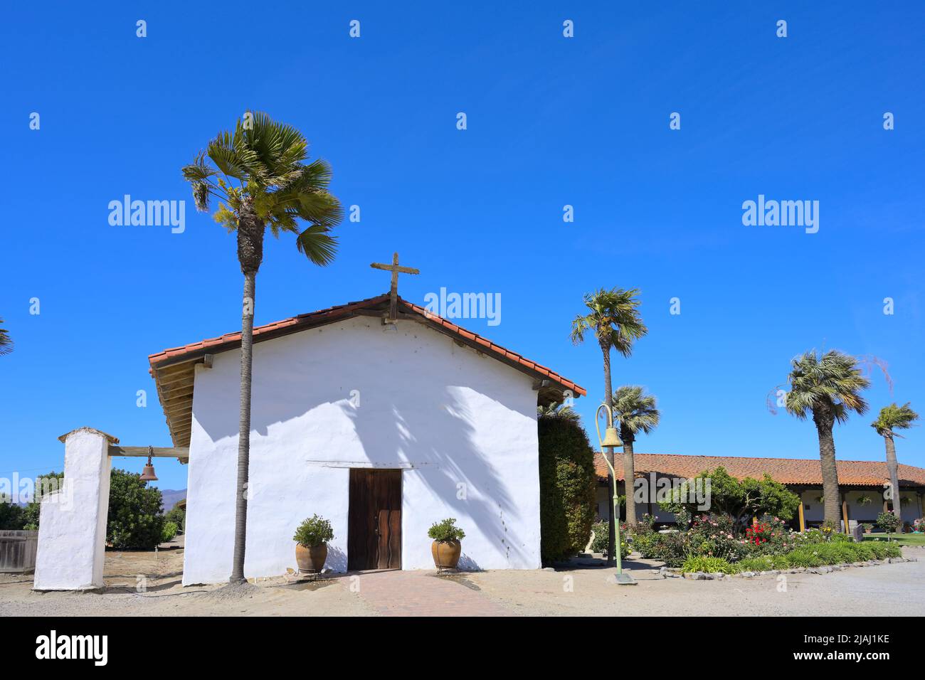 The historic Mission Nuestra Señora de la Soledad, California CA Stock ...