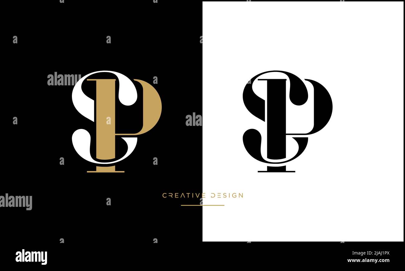 PS Alphabet letters Initials Monogram logo SP, P and S 7947454 Vector Art  at Vecteezy