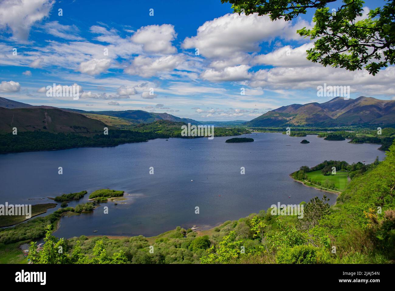 View from the Surprise View, Located near Derwent Water, Lake District