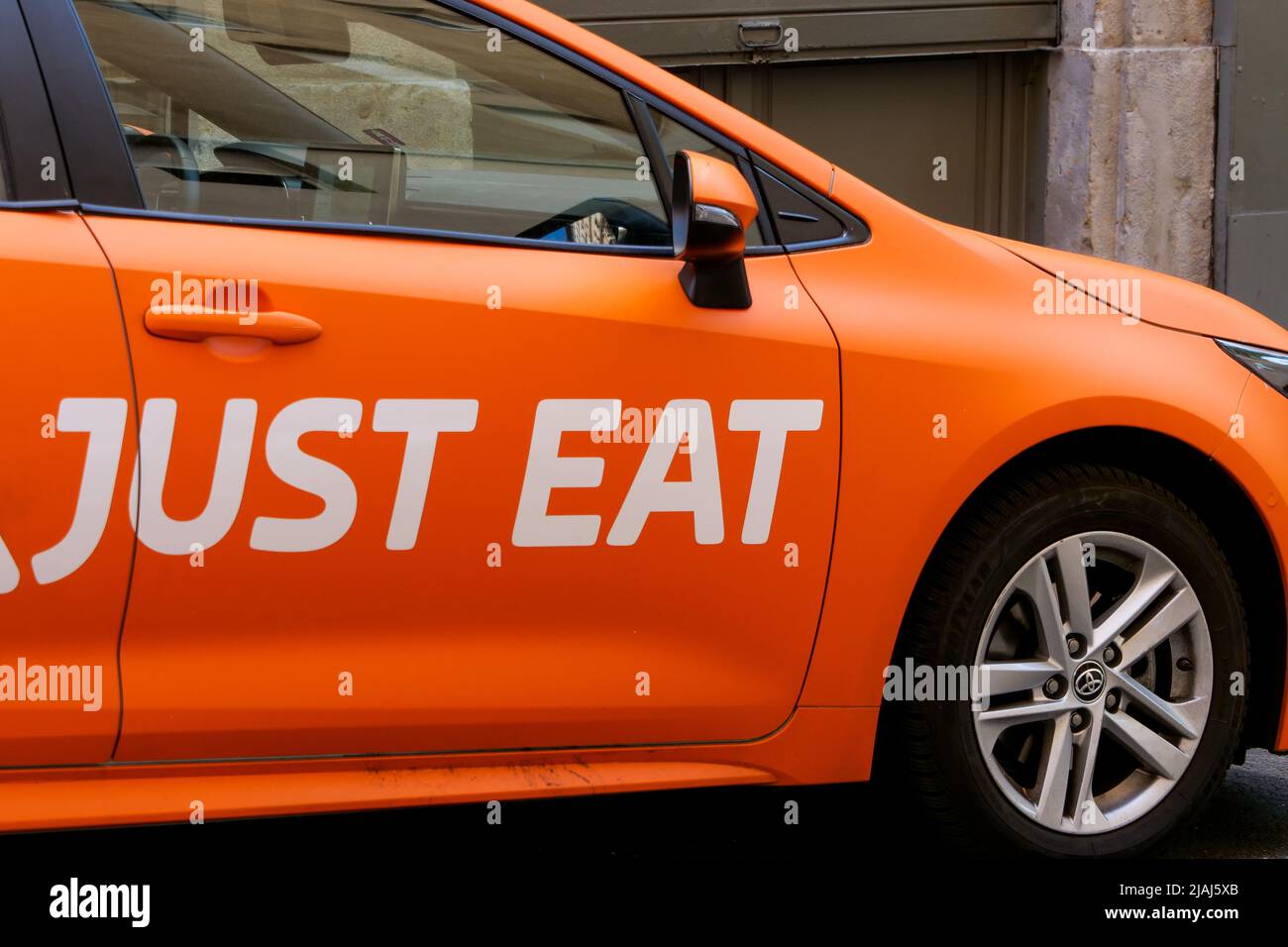 Just eat company car hires stock photography and images Alamy