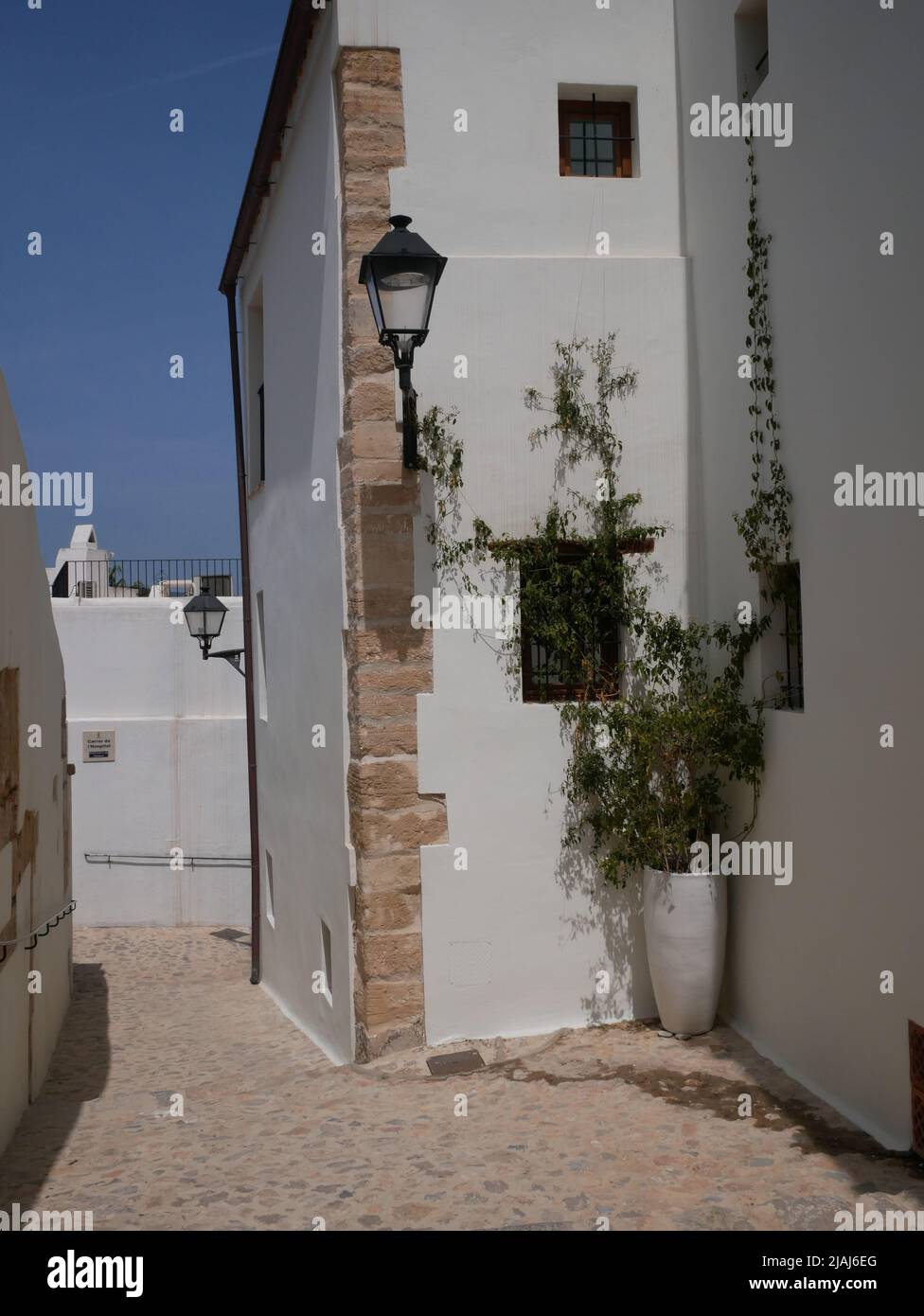 Exploring the back streets of the Old Town in Town, Stock