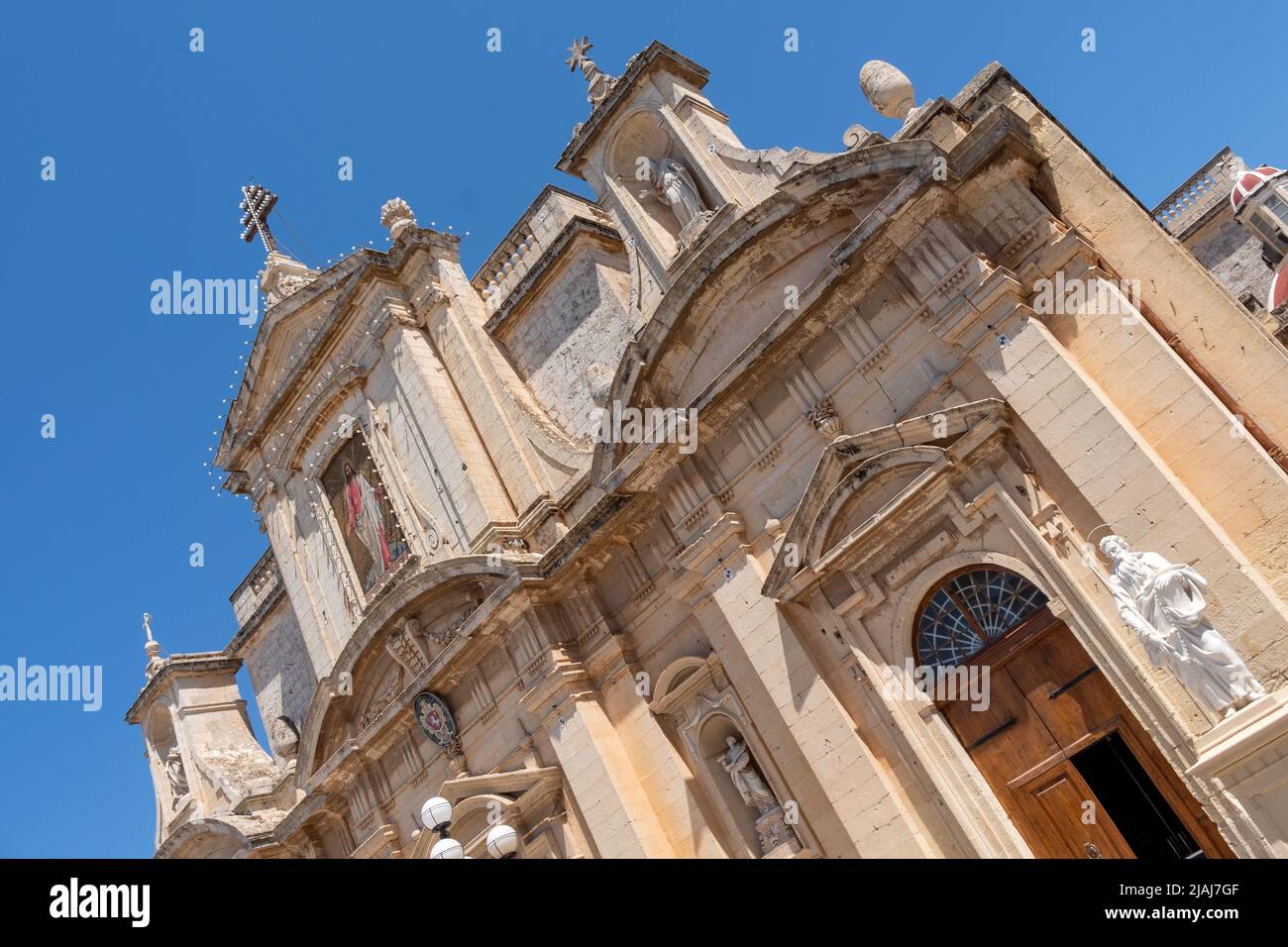 St Publis Church, Rabat, Malta Stock Photo