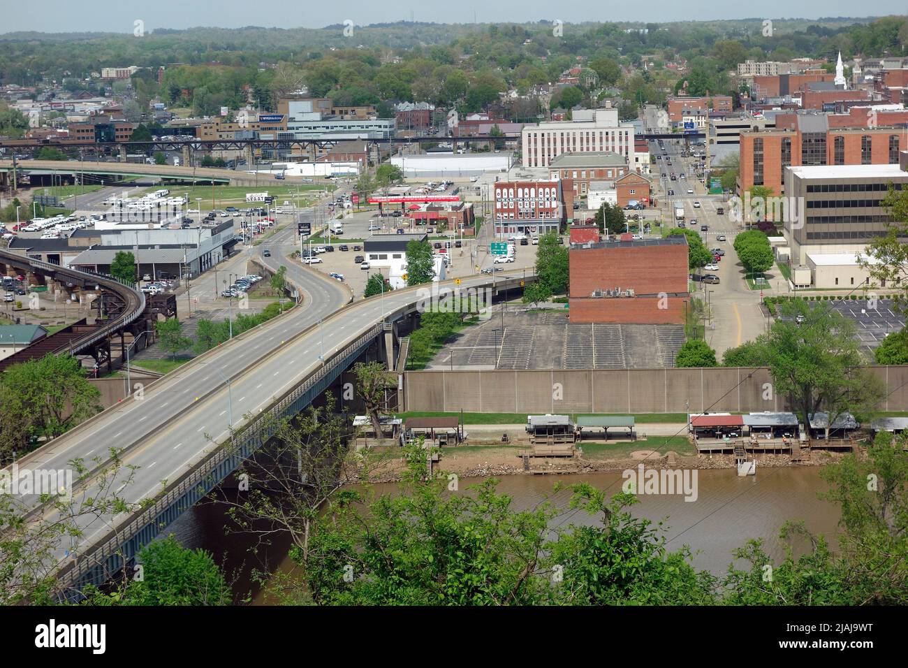 Parkersburg, West Virginia, USA Stock Photo