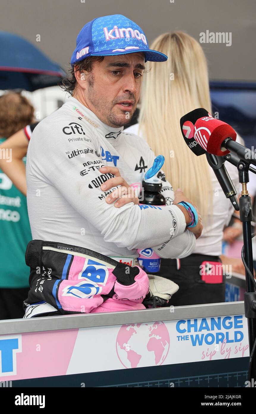 Fernando alonso of alpine f1 team hi-res stock photography and images ...