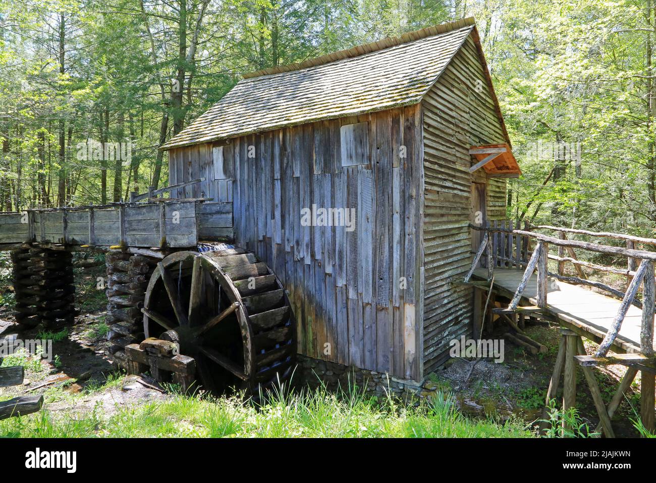 Historic Cable Mill - Great Smoky Mountains National Park, Tennessee Stock Photo