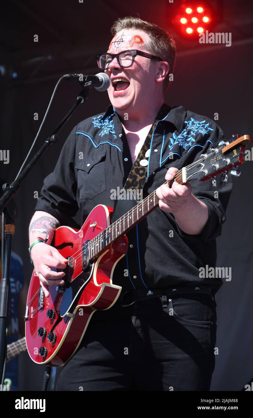 Singer, songwriter and guitarist Aaron Perrino is shown performing on ...