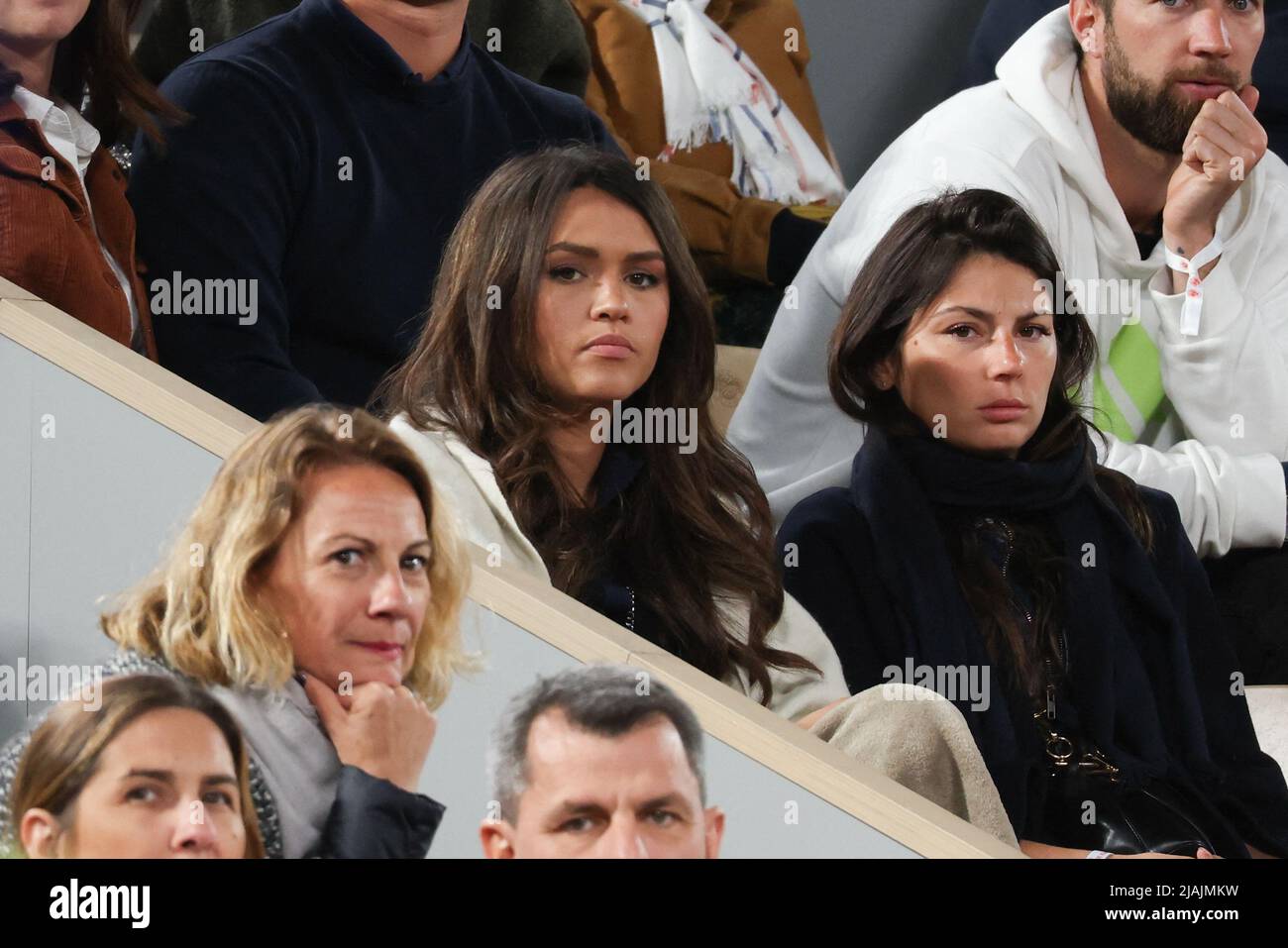 Paris, France. May 30, 2022, Diane Leyre in the stands during French